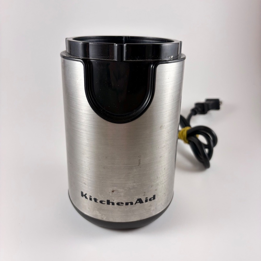 KitchenAid BCG111OB Blade Coffee Grinder Motor Base Only Brushed Stainless Steel